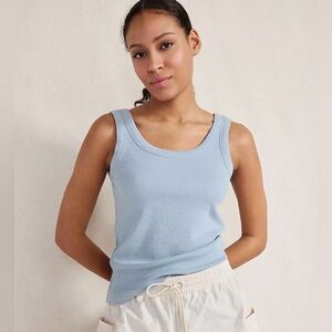 Haven Well Within Organic Light Blue Women's Tank Top size Small NWT